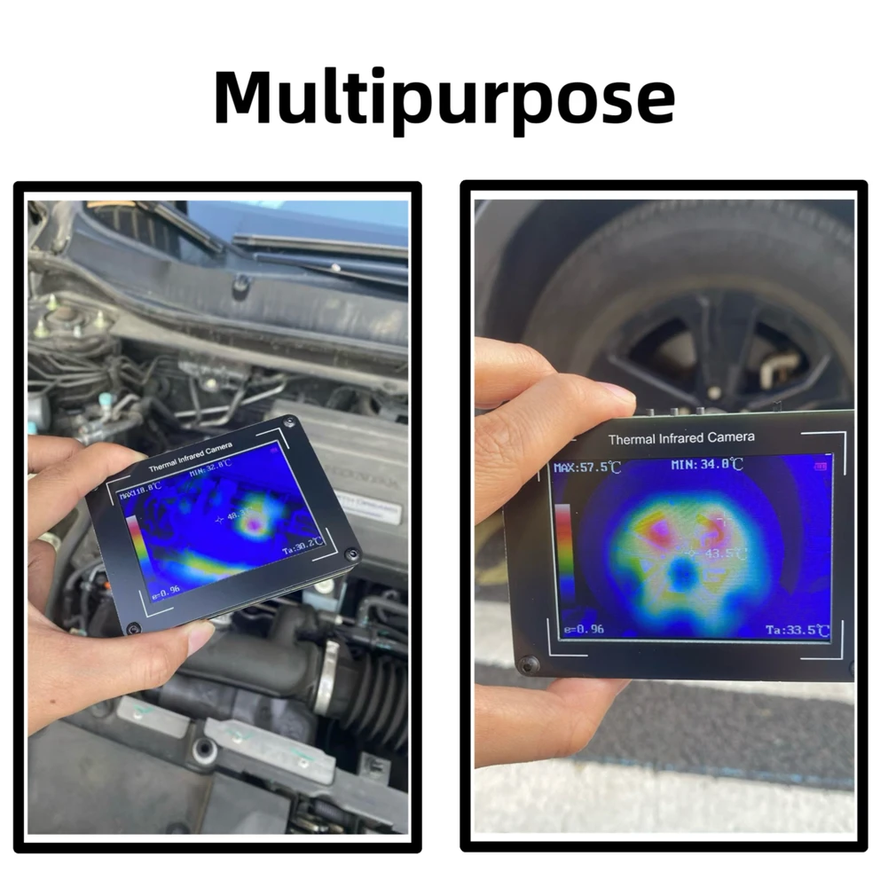 3.5 Inch Thermal Infrared Camera -40-450℃ 32x24 Pixel Infrared Imager for Inspection Electrical/Mechanical Building