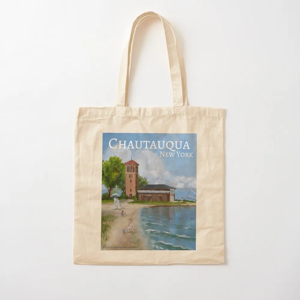 Chautauqua, New York (title) Tote Bag Custom bag canvas tote bags bag luxury women Canvas Tote
Chautauqua, New York (title) Tote Bag Custom bag canvas tote bags bag luxury women Canvas Tote