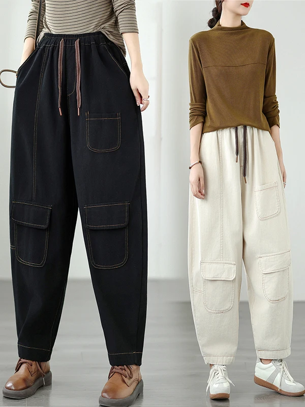 Высококачественные художественные лоскутные повседневные брюки большого размера с эластичной резинкой на талии и поясом Harlan, дышащие прямые брюки...
Высококачественные художественные лоскутные повседневные брюки большого размера с эластичной резинкой на талии и поясом Harlan, дышащие прямые брюки...