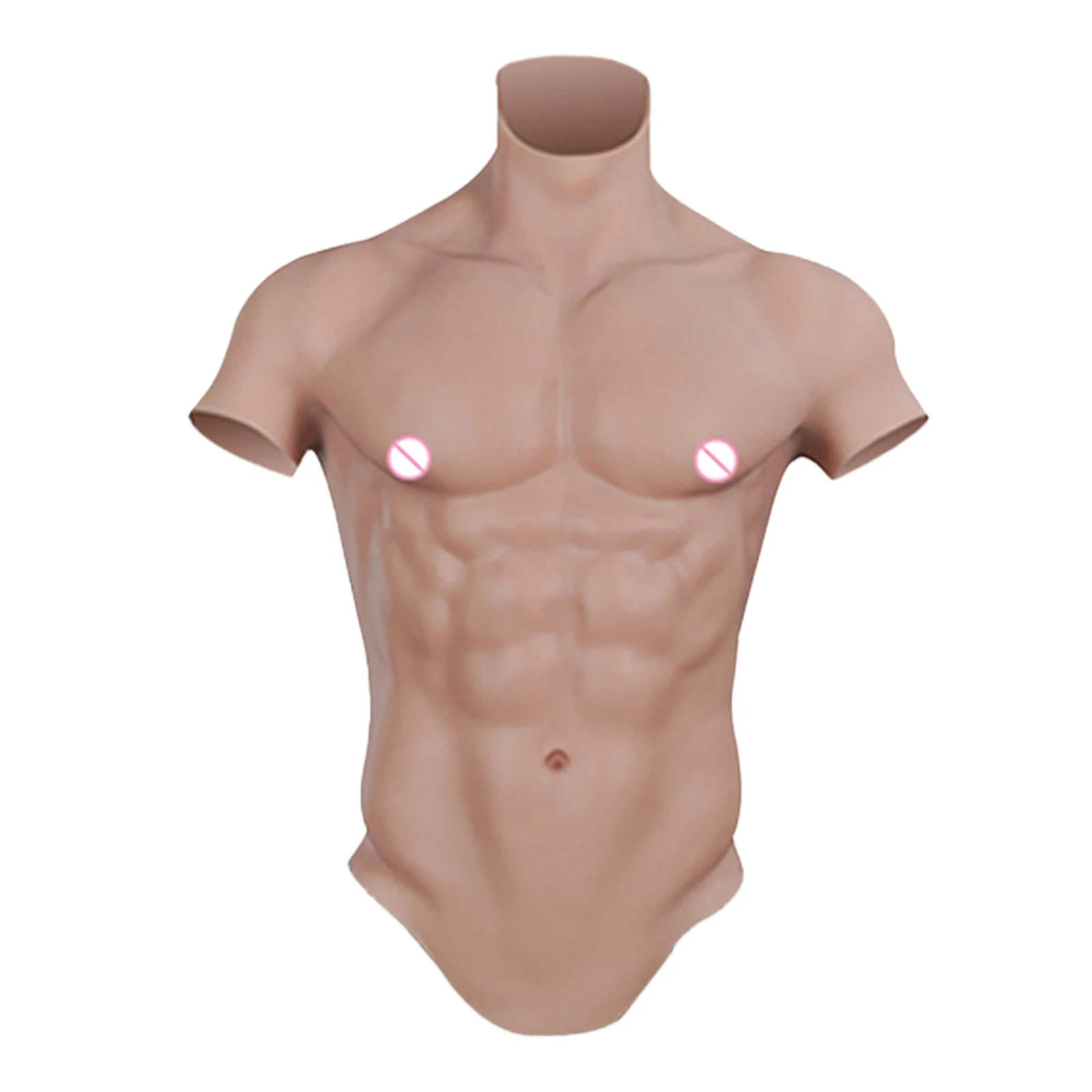 Silicone Muscles Male Chest Oil-free Material Fake Chest Bodysuit Realistic Belly Artificial Simulation Muscles for Crossdresser
Silicone Muscles Male Chest Oil-free Material Fake Chest Bodysuit Realistic Belly Artificial Simulation Muscles for Crossdresser