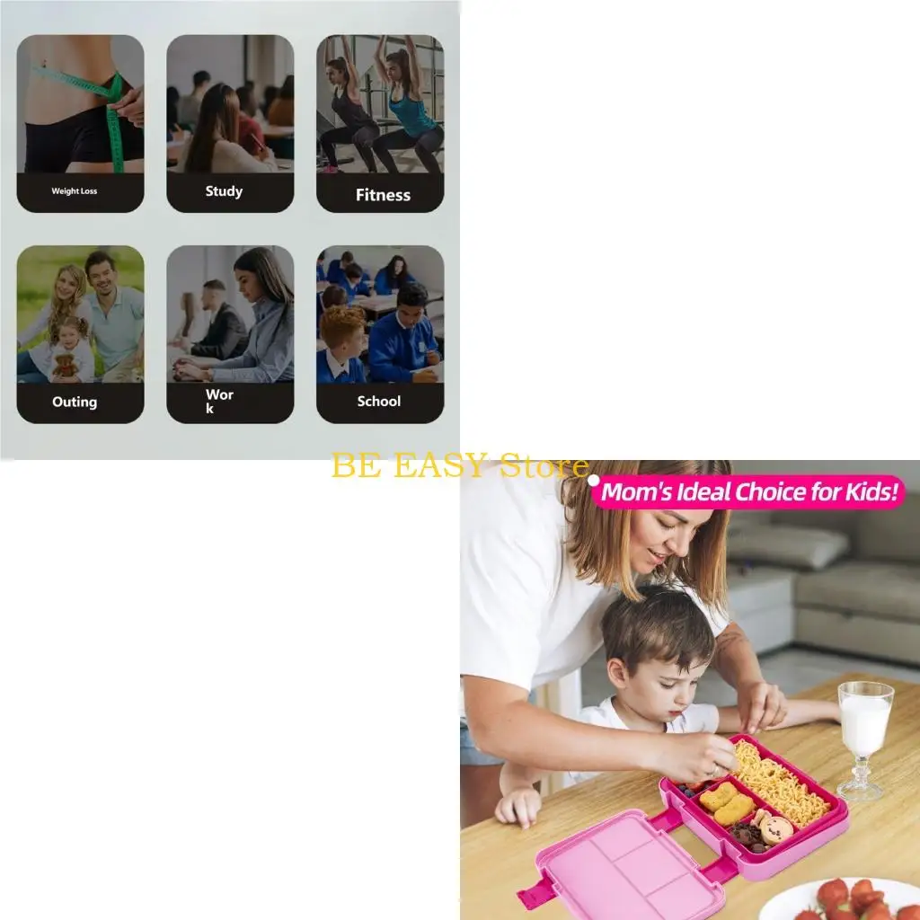 E28F Plastic Box For School Or Travel Convenient Separated Trays For Balanced Meals Children Lunch Container
E28F Plastic Box For School Or Travel Convenient Separated Trays For Balanced Meals Children Lunch Container