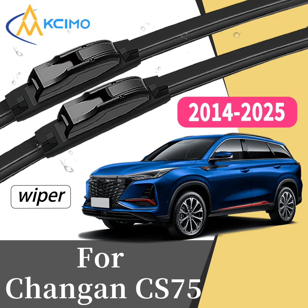 Streak-Free Silent Wiping 2Pcs Front Windscreen Wiper Blades For Changan CS75 2014-2025 Windshield Car Exterior Accessory
Streak-Free Silent Wiping 2Pcs Front Windscreen Wiper Blades For Changan CS75 2014-2025 Windshield Car Exterior Accessory