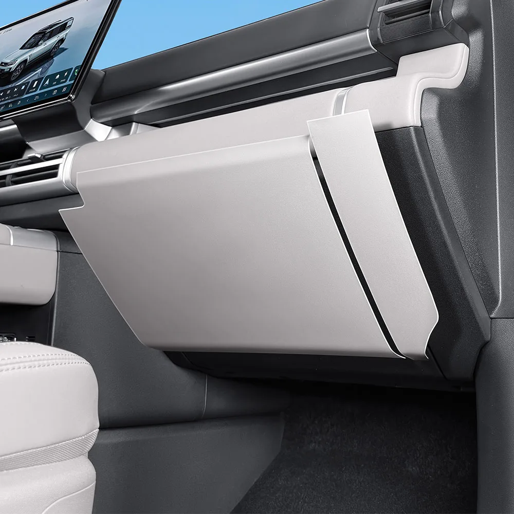 Для BYD Leopard 7/Titanium 7/Super 7, пассажирские перчатки, противоударная накладка, автомобильные аксессуары, оригинальный цвет, кожаная защитная наклейка
Для BYD Leopard 7/Titanium 7/Super 7, пассажирские перчатки, противоударная накладка, автомобильные аксессуары, оригинальный цвет, кожаная защитная наклейка