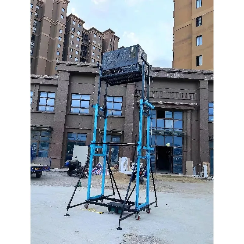 Foldable Electric Steel Scaffolding Lift Platform with Automatic Mobile Wheels 100-500kg Load Capacity 6-10M Lifting Height
Foldable Electric Steel Scaffolding Lift Platform with Automatic Mobile Wheels 100-500kg Load Capacity 6-10M Lifting Height