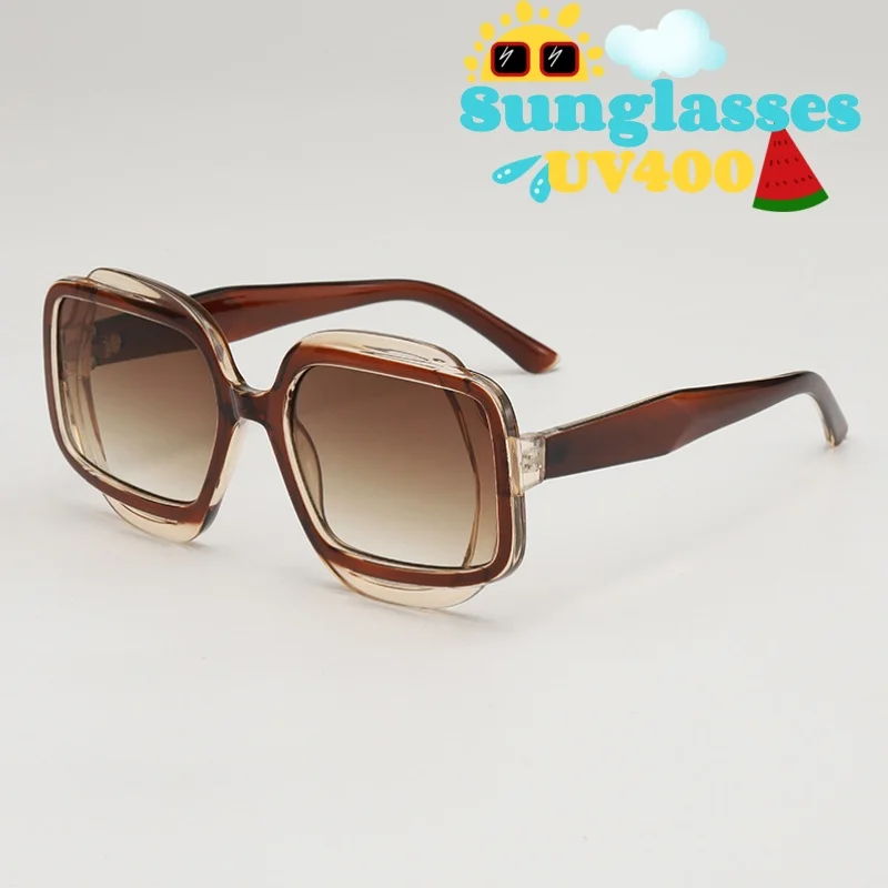Retro and Versatile INS Style Sunglasses Woman Luxury Trendy Polygonal Decorative Glasses Street Photography UV Resistant
Retro and Versatile INS Style Sunglasses Woman Luxury Trendy Polygonal Decorative Glasses Street Photography UV Resistant