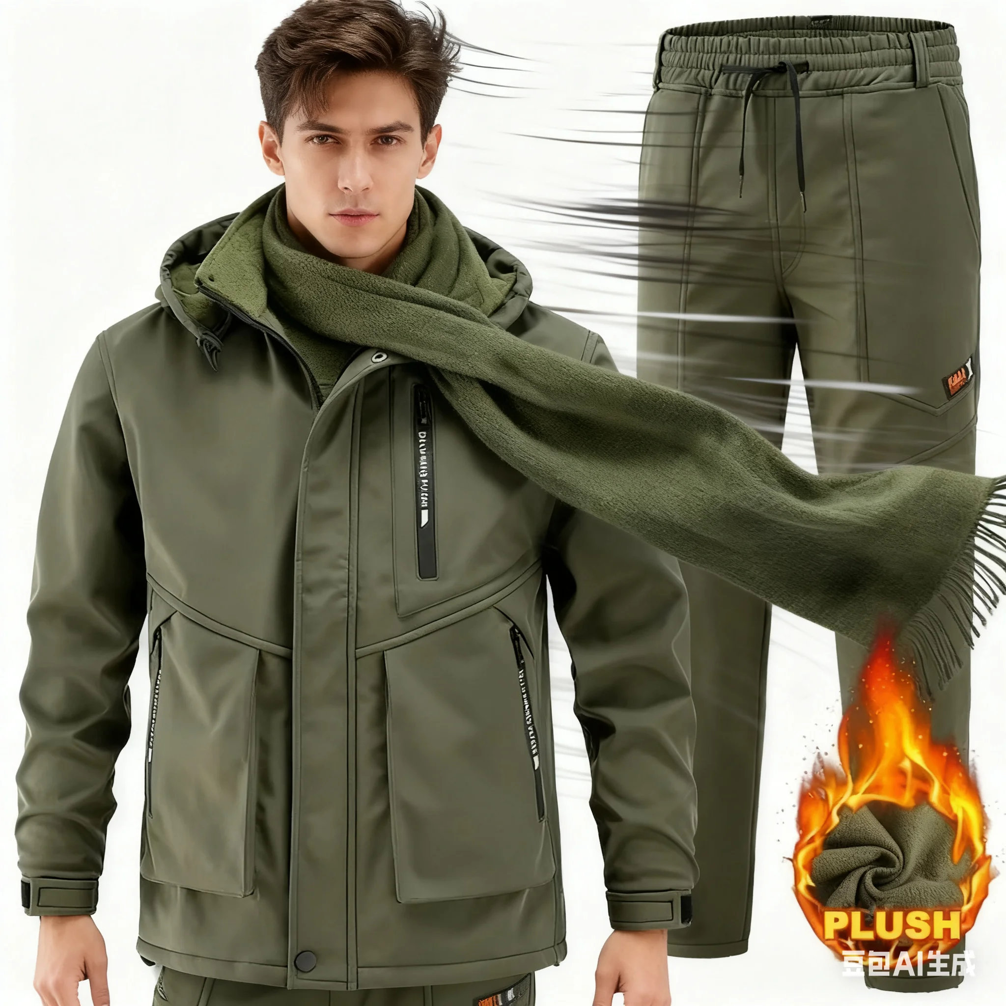 Новинка 2025 года, походные куртки, костюм, зимняя мужская стеганая утолщенная ветрозащитная водонепроницаемая теплая одежда для верховой езды, уличная альпинистская одежда
Новинка 2025 года, походные куртки, костюм, зимняя мужская стеганая утолщенная ветрозащитная водонепроницаемая теплая одежда для верховой езды, уличная альпинистская одежда