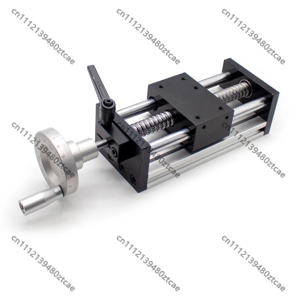 100MM Stroke Ball Screw Linear Guide Slide Table Manual Displacement Module with Precision Laser Scale Handwheel
100MM Stroke Ball Screw Linear Guide Slide Table Manual Displacement Module with Precision Laser Scale Handwheel