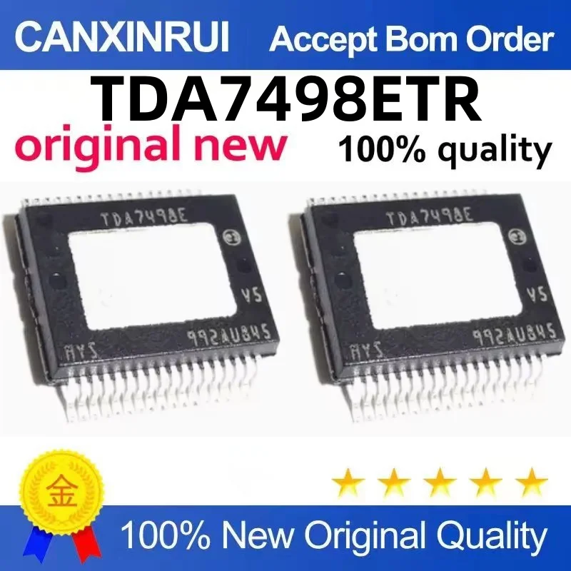 New original TDA7498E TDA7498ETR
New original TDA7498E TDA7498ETR