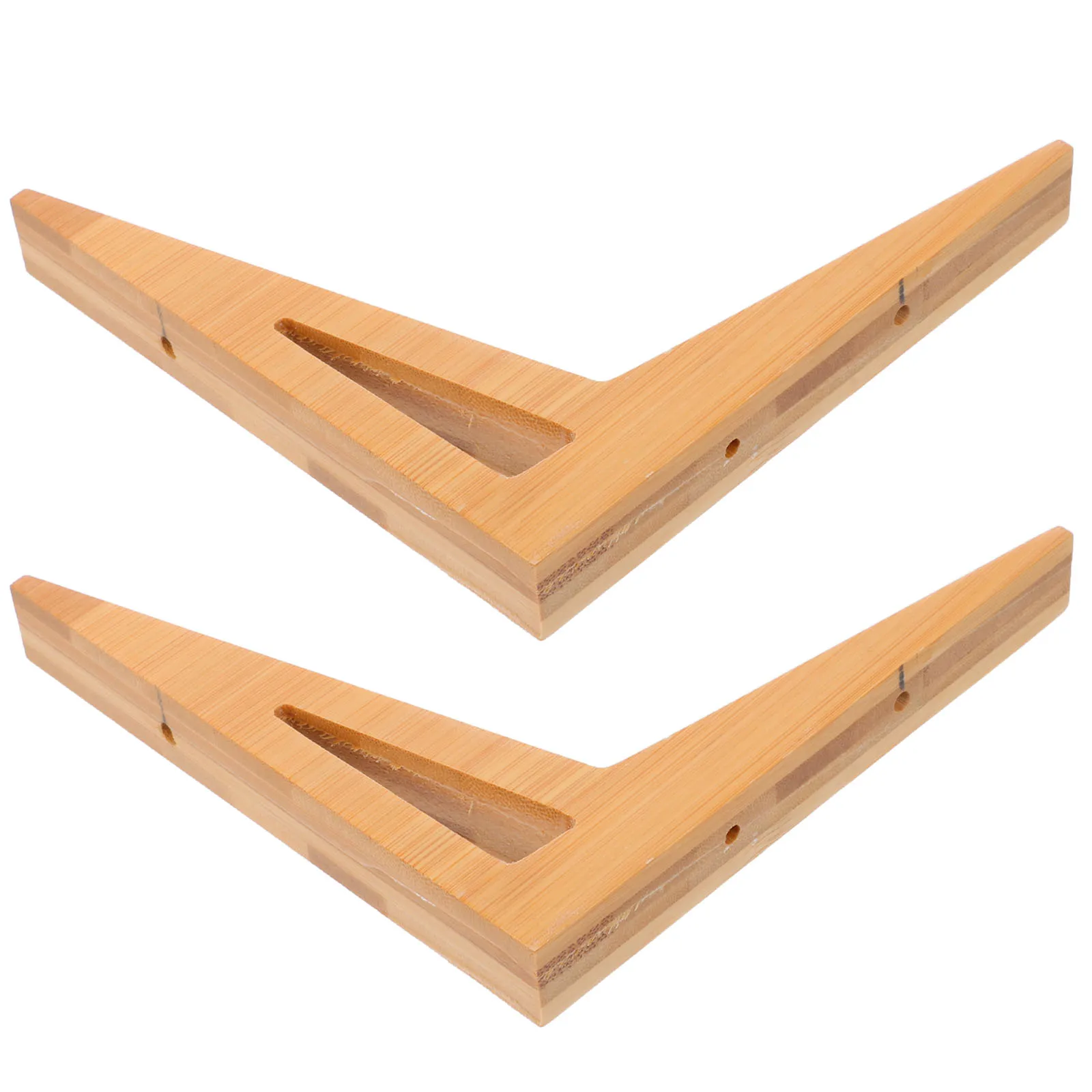 2pcs Shelf Brackets Triangle Wooden Support For Floating Shelves Sturdy Wood Shelf Mounts Wall Mount Bracket Heavy Duty Easy
2pcs Shelf Brackets Triangle Wooden Support For Floating Shelves Sturdy Wood Shelf Mounts Wall Mount Bracket Heavy Duty Easy