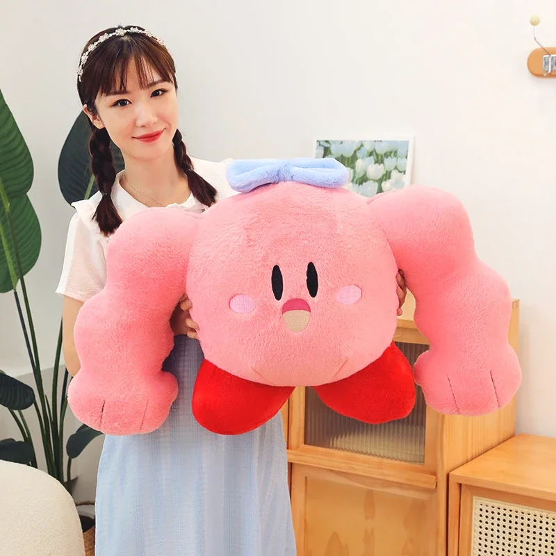 50cm Anime Muscle Kirby Plush Toys Kawaii Cute Pink Cartoon Soft Stuffed Animal Dolls Soft Pillow Room Decor Kids Birthday Gifts
50cm Anime Muscle Kirby Plush Toys Kawaii Cute Pink Cartoon Soft Stuffed Animal Dolls Soft Pillow Room Decor Kids Birthday Gifts