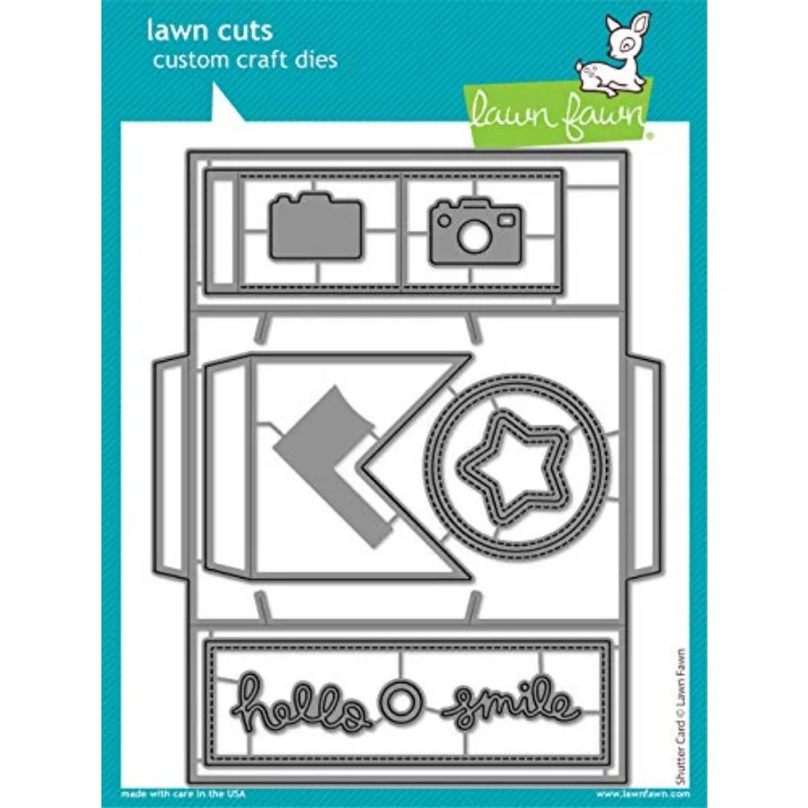 Shutter Card Lawn Cuts Custom Craft Die
Shutter Card Lawn Cuts Custom Craft Die