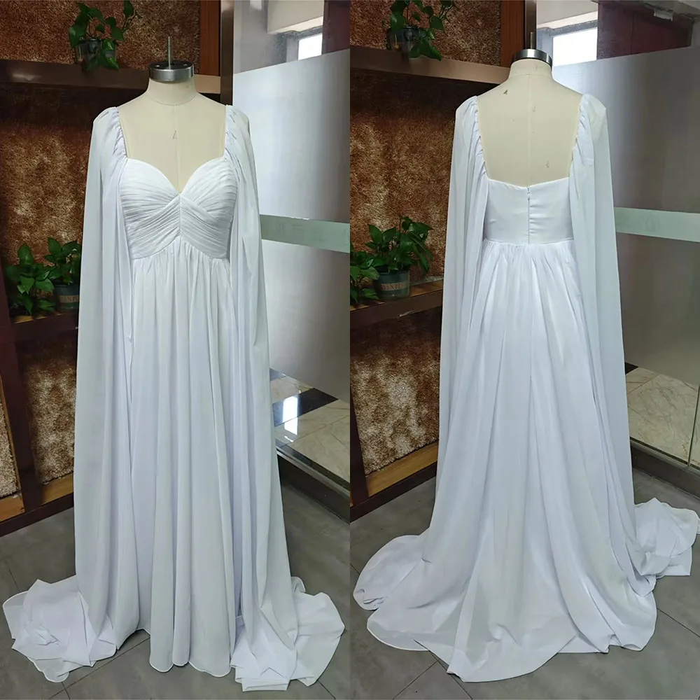 High Quality Customized Full Sleeves V-neck Floor Length Pleat Vestidos Elegantes Para Mujer Para Una Boda Evening Dresses فستان
High Quality Customized Full Sleeves V-neck Floor Length Pleat Vestidos Elegantes Para Mujer Para Una Boda Evening Dresses فستان
