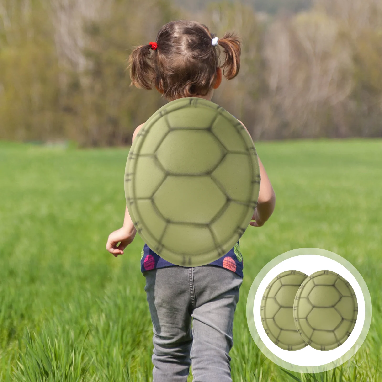 4 Pcs Turtle Halloween Dress up Children Costumes Makeup Party Shell for Dark Props
4 Pcs Turtle Halloween Dress up Children Costumes Makeup Party Shell for Dark Props