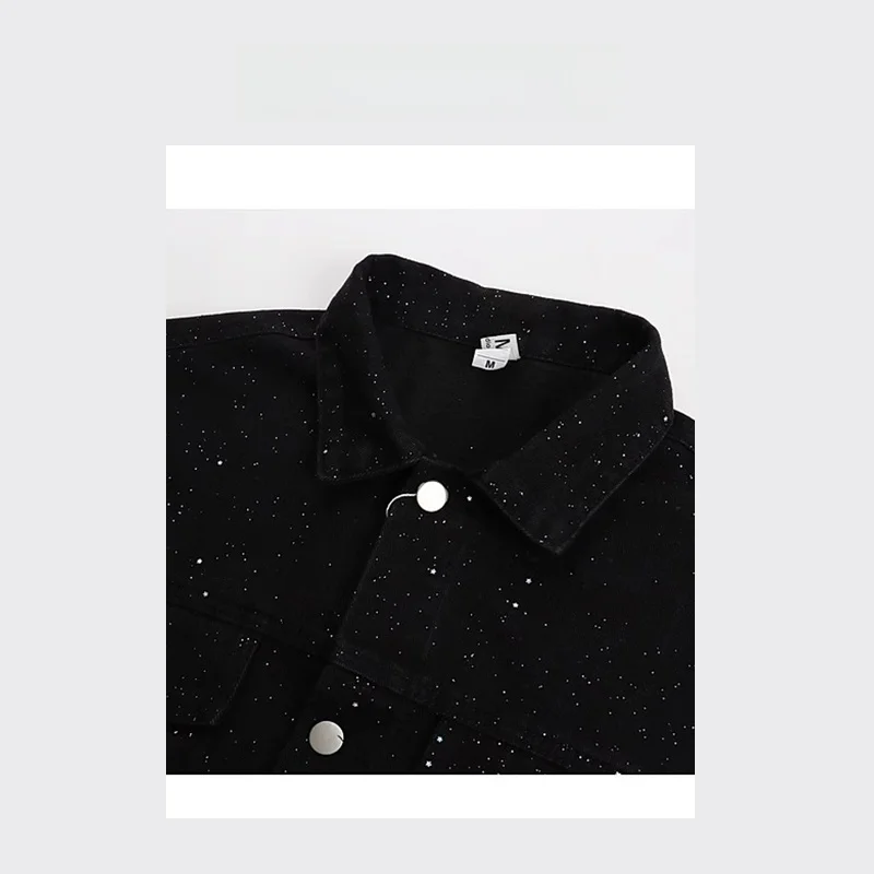 Loose American Sle Jeans Jaet ex Spring Autumn Winter Trendy Design Star Pattern Workwear Casual Long Sve Coat
Loose American Sle Jeans Jaet ex Spring Autumn Winter Trendy Design Star Pattern Workwear Casual Long Sve Coat