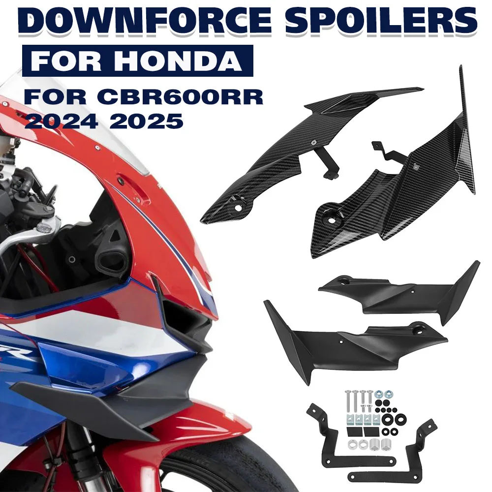 For HONDA CBR600RR 2024 2025 Wing Downforce Front Spoiler Naked Aerodynamic Winglet Deflector CBR600 RR CBR 600 RR Side Spoilers
For HONDA CBR600RR 2024 2025 Wing Downforce Front Spoiler Naked Aerodynamic Winglet Deflector CBR600 RR CBR 600 RR Side Spoilers