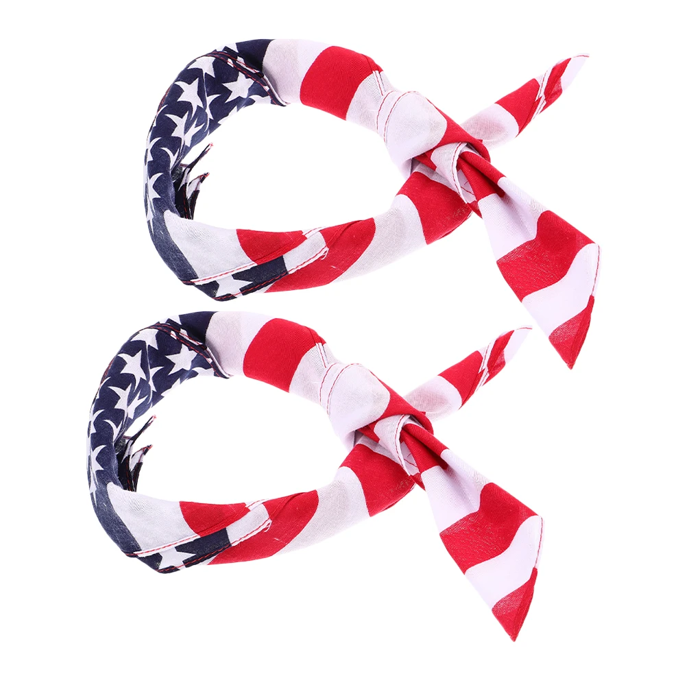 2Pcs American American Flag Handkerchief Handkerchief Cotton Bandana Neck Scarf Multipurpose Headwear Patriotic Accessory
2Pcs American American Flag Handkerchief Handkerchief Cotton Bandana Neck Scarf Multipurpose Headwear Patriotic Accessory