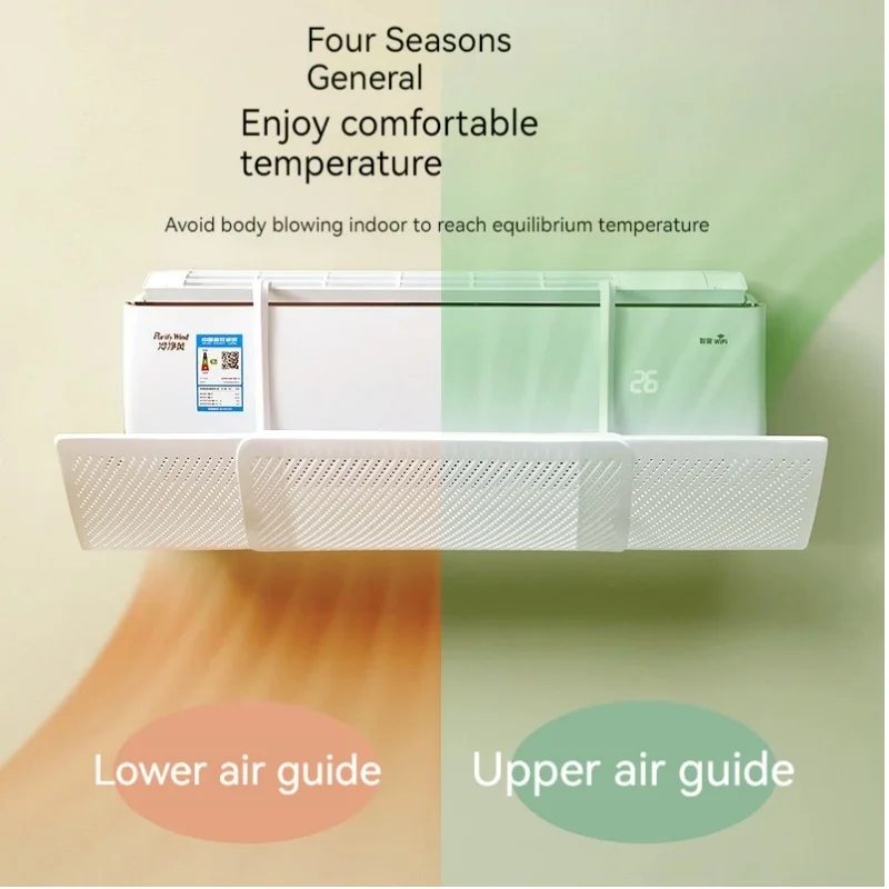 Universal Retractable Hanging Air Conditioner Wind Shield Anti-straight Air Outlet Shield Household Dustproof Windproof Cover
Universal Retractable Hanging Air Conditioner Wind Shield Anti-straight Air Outlet Shield Household Dustproof Windproof Cover