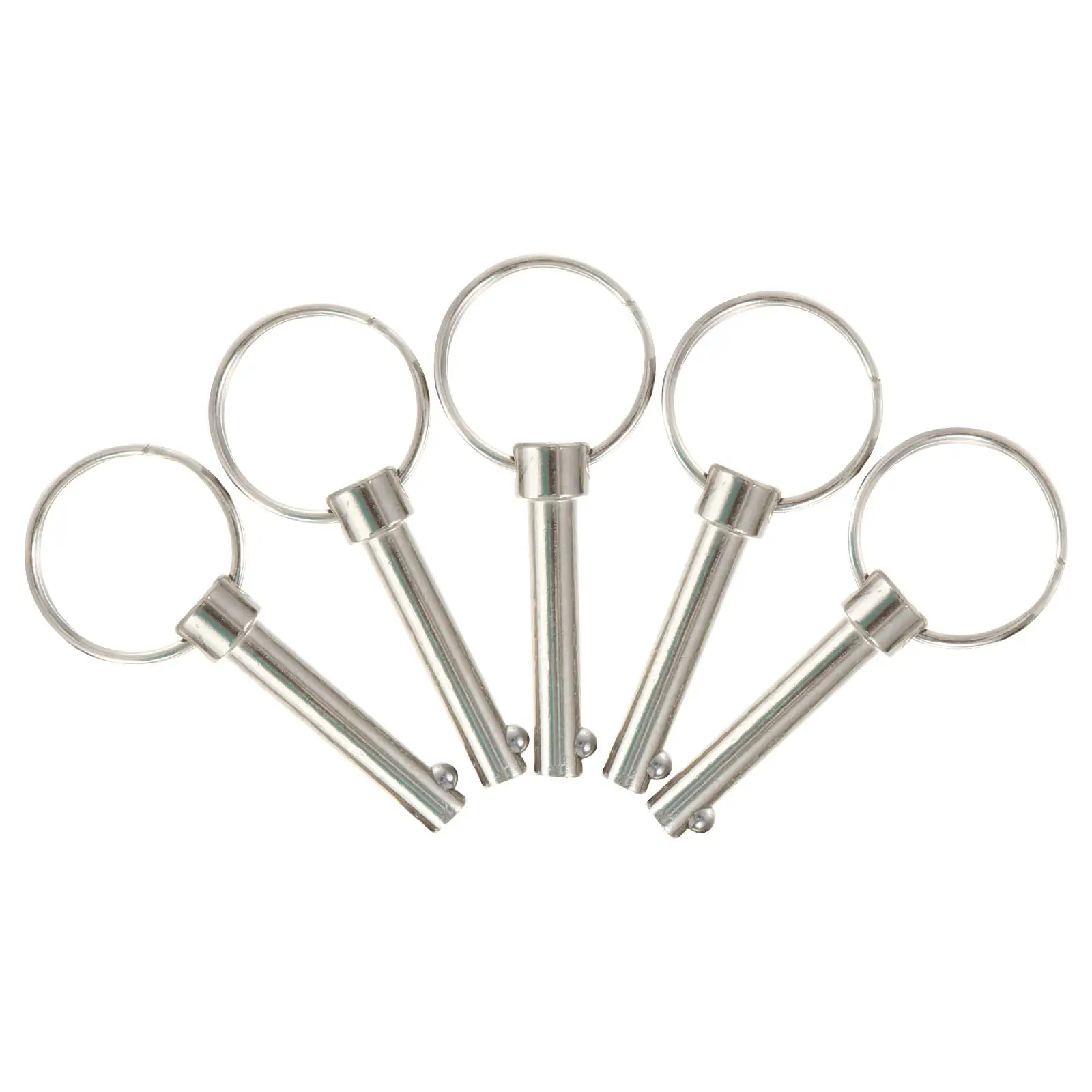 5 Pcs Steel Ball Marine Carbon Durable Spring Loaded Safety Locking Coupler Pins 6x45 Boat Hardware
5 Pcs Steel Ball Marine Carbon Durable Spring Loaded Safety Locking Coupler Pins 6x45 Boat Hardware