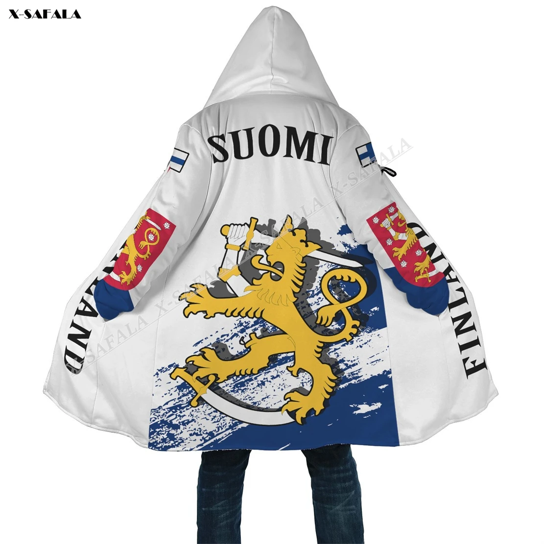 Finland New Zealand German Albania American Danish 3D Printed Cloak Thick Winter Warm Hooded Blanket Coat Fleece Men Female
Finland New Zealand German Albania American Danish 3D Printed Cloak Thick Winter Warm Hooded Blanket Coat Fleece Men Female