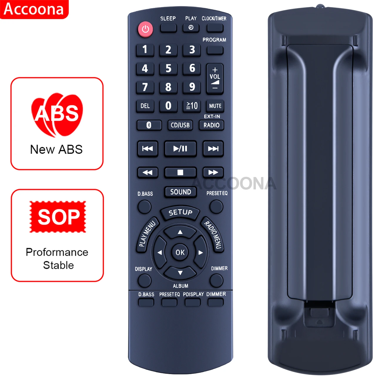 Remote control N2QAYB001101 N2QAYB001102 for Panasonic SC-PMX800 Watt Shelf Audio System
Remote control N2QAYB001101 N2QAYB001102 for Panasonic SC-PMX800 Watt Shelf Audio System
