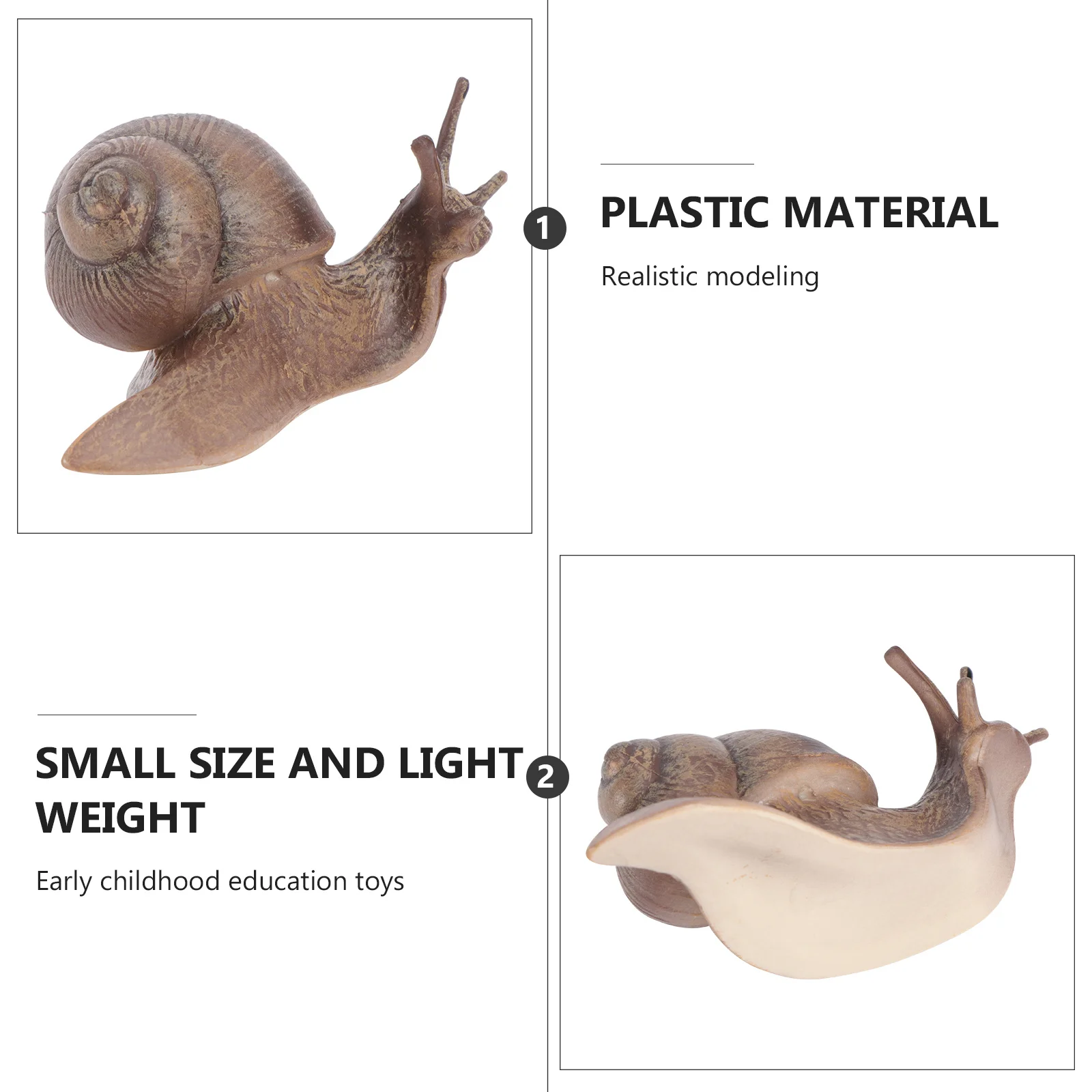 1pc Snail Decoration Vivid Landscape Craft For Garden Bonsai Desktop Micro Scene Plastic Simulated Snail Figure Adornment
1pc Snail Decoration Vivid Landscape Craft For Garden Bonsai Desktop Micro Scene Plastic Simulated Snail Figure Adornment