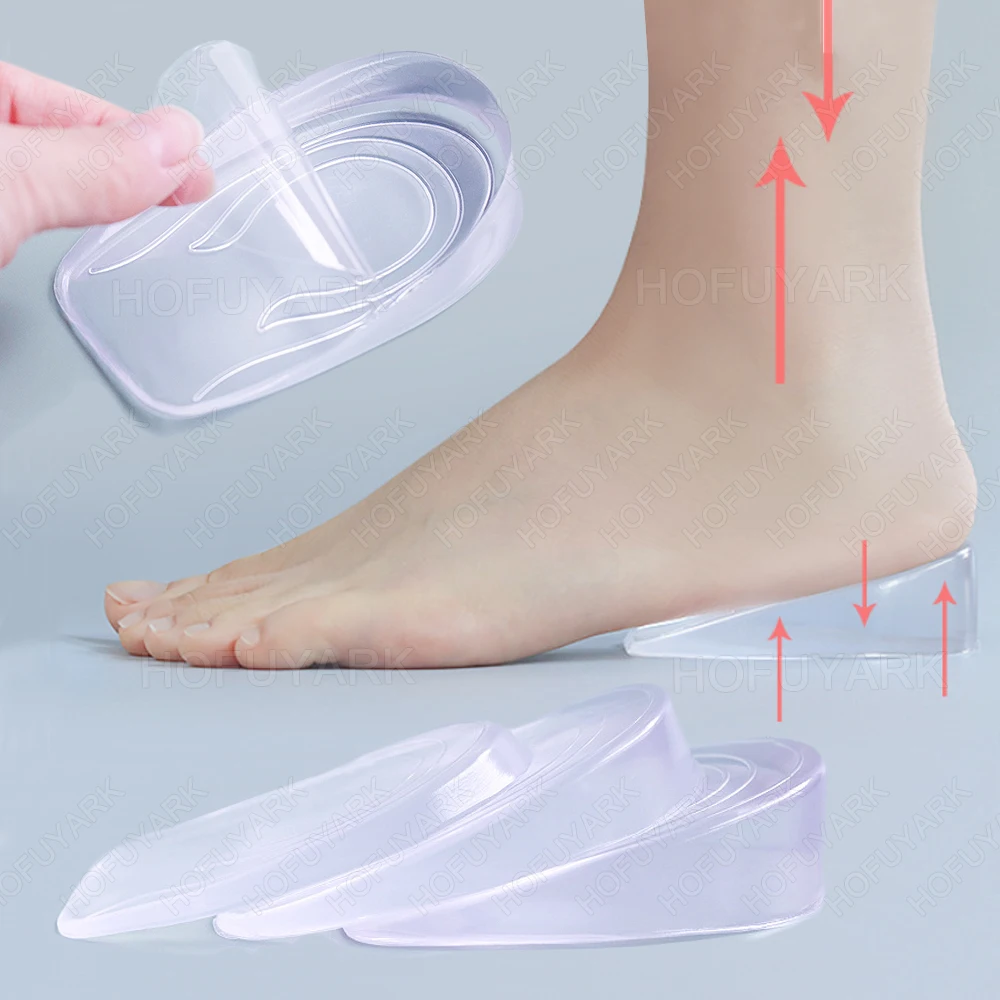 Silicone Height Increase Insoles for Men Women Shoes Heel Lift Pads Taller Shoe Inserts Soft Comfort Gel Insoles for Sneakers
Silicone Height Increase Insoles for Men Women Shoes Heel Lift Pads Taller Shoe Inserts Soft Comfort Gel Insoles for Sneakers