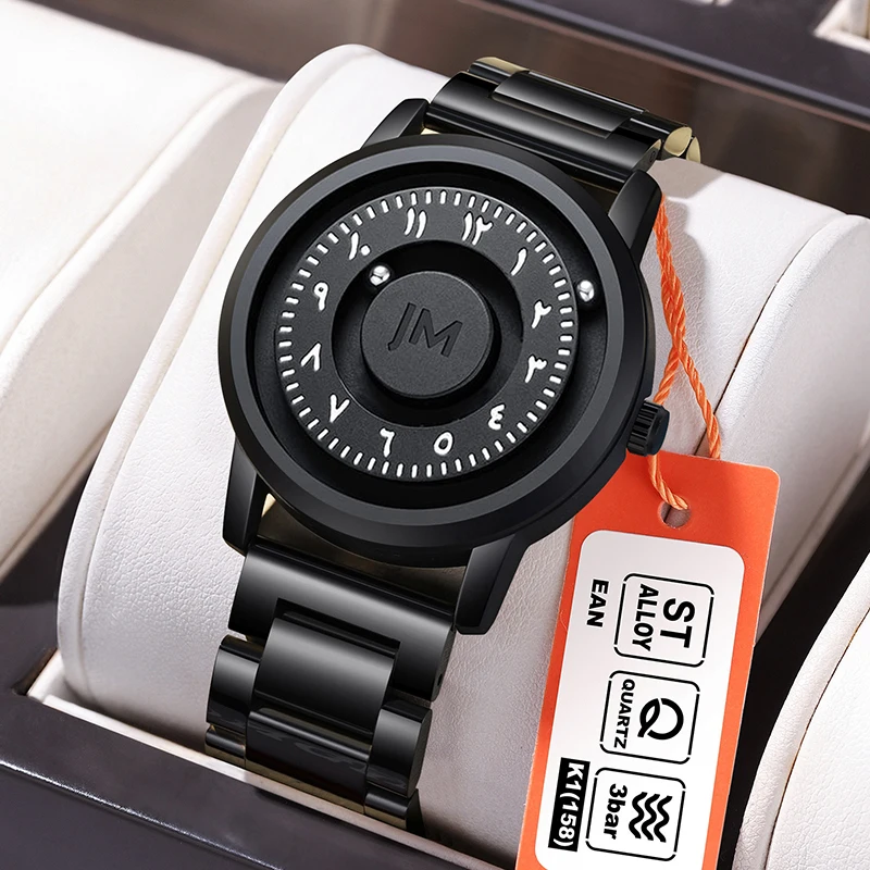 JONNY MOORE 1769 Black Technology Magnetic Men's Watch New Concept Personalized Creativity Suspended Quartz Watch for Man Часы
JONNY MOORE 1769 Black Technology Magnetic Men's Watch New Concept Personalized Creativity Suspended Quartz Watch for Man Часы