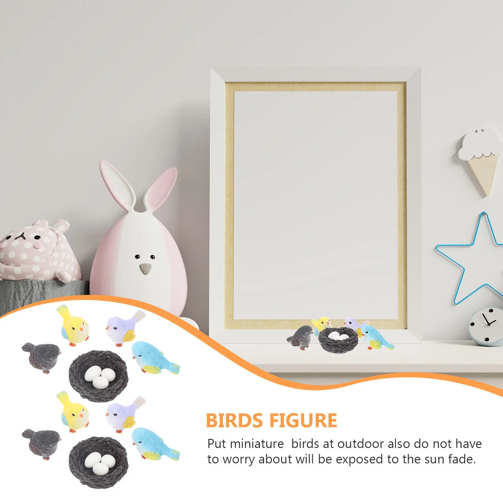 2 set Miniature Resin Birds Figurines Garden Decor, Cute Landscape Accessories, Desktop Mini Figures, Potted Plants Decoration,
2 set Miniature Resin Birds Figurines Garden Decor, Cute Landscape Accessories, Desktop Mini Figures, Potted Plants Decoration,