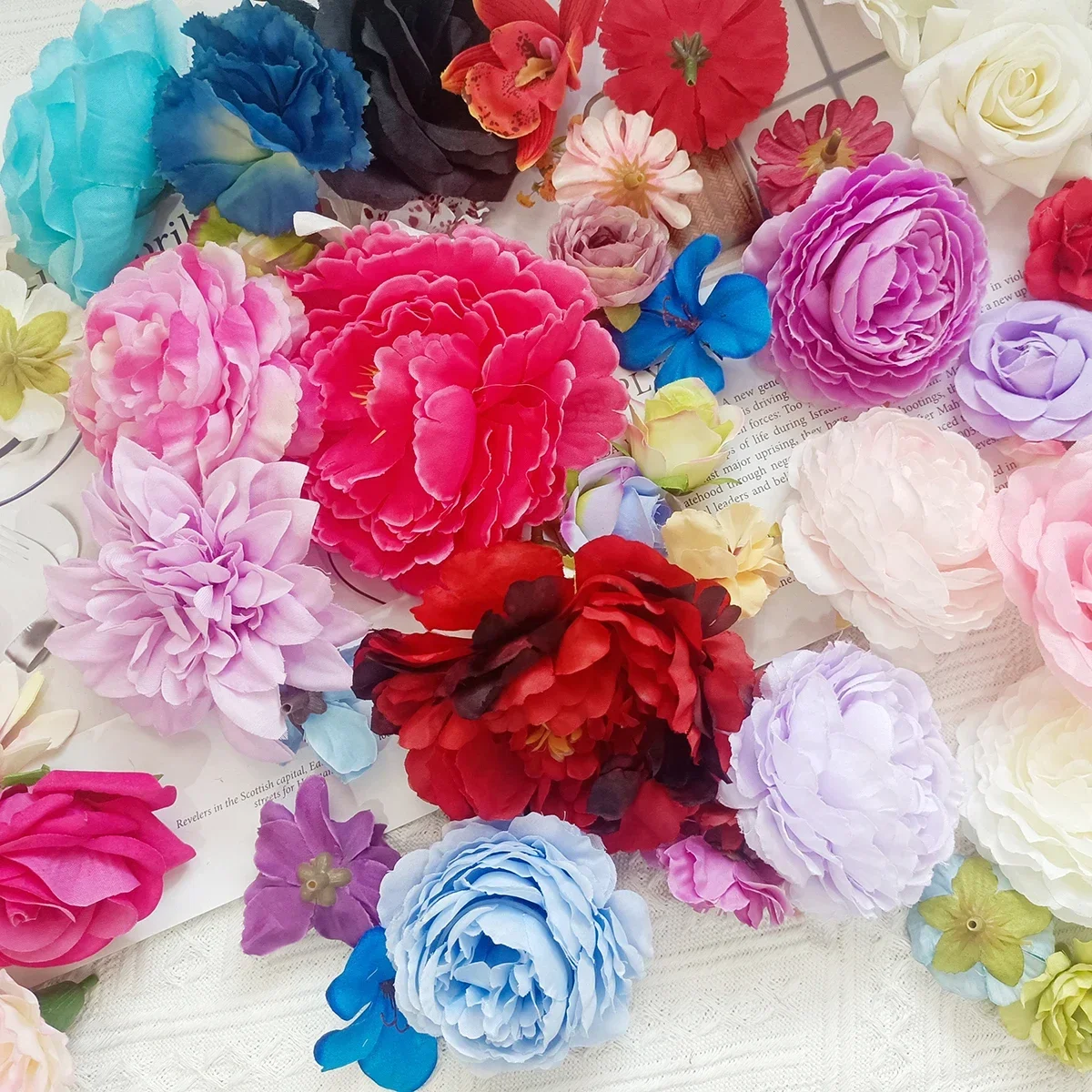 Mixed Rose Artificial Flowers Silk Fake Flowers Heads for Room Home Decor Wedding Decoration DIY Craft Garland Gifts Accessories
Mixed Rose Artificial Flowers Silk Fake Flowers Heads for Room Home Decor Wedding Decoration DIY Craft Garland Gifts Accessories
