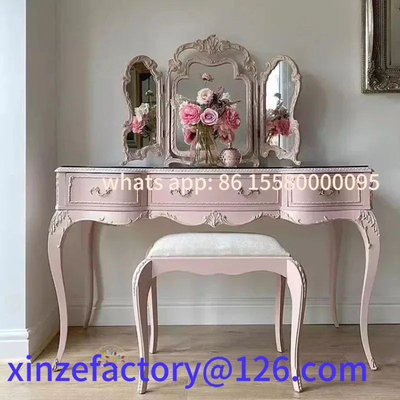 Customizable Desk Girls Glass Dresser Storage Mirror Nordic Living Room Drawers Dressing Table Mobile Women
Customizable Desk Girls Glass Dresser Storage Mirror Nordic Living Room Drawers Dressing Table Mobile Women
