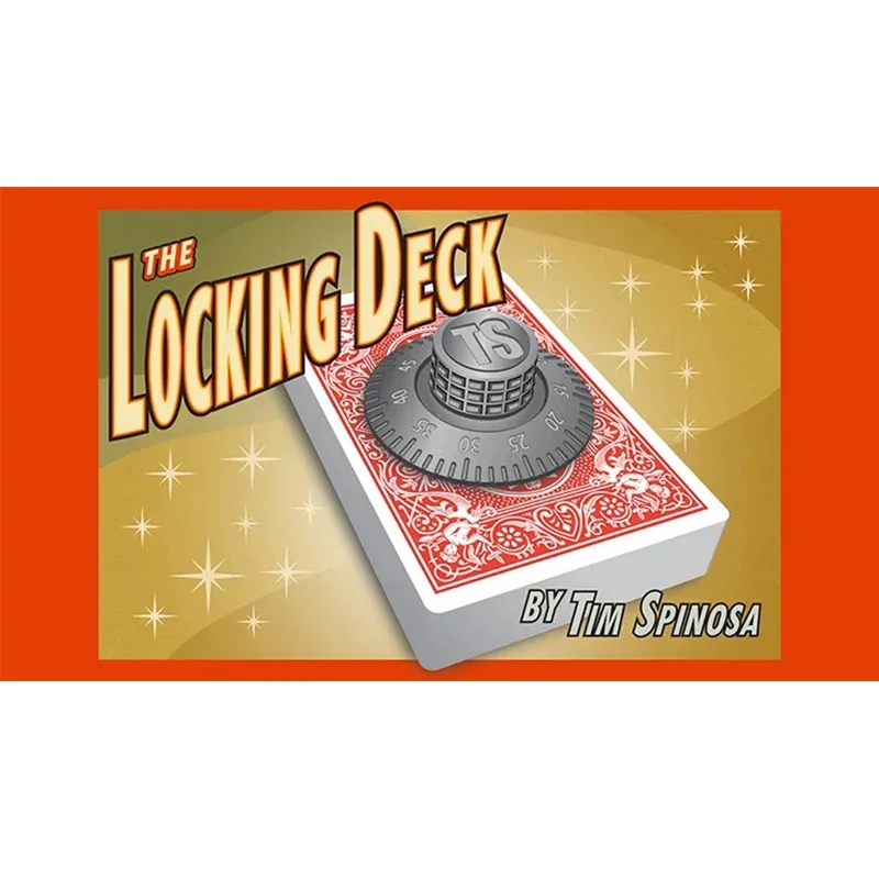 The Locking Deck by Tim Spinosa Card Magic Tricks Close Up Magic Magia Magie Magicians Prop Accessory Illusion Gimmick
The Locking Deck by Tim Spinosa Card Magic Tricks Close Up Magic Magia Magie Magicians Prop Accessory Illusion Gimmick