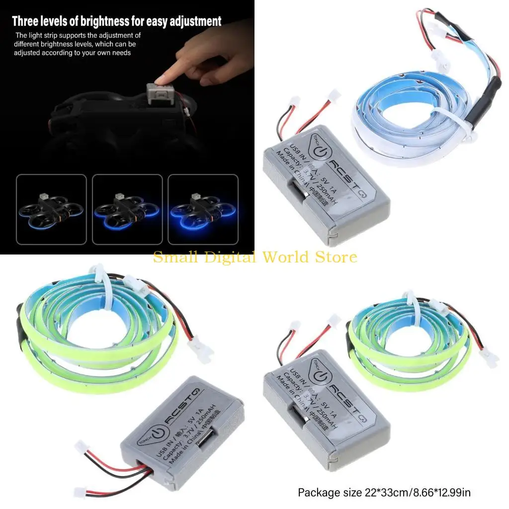 77UB LED Light Belt Adjust Brightness Level Light Tube for Avata 2 Night Flying Time
77UB LED Light Belt Adjust Brightness Level Light Tube for Avata 2 Night Flying Time