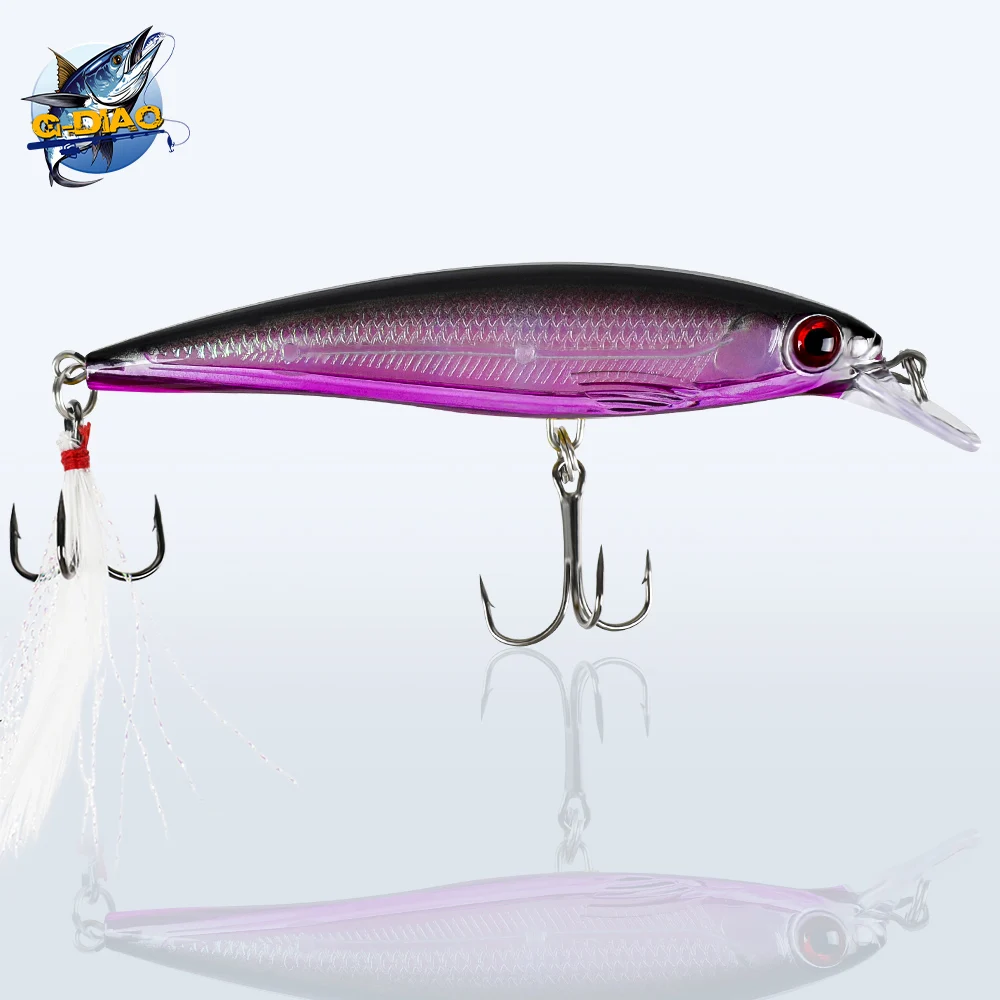 G-DIAO Minnow Fishing Lure 1Pcs 3D Eyes Perch 11.2CM 13.8G Hooks Fish Crankbait Artificial Bait Wobbler Crankbait
G-DIAO Minnow Fishing Lure 1Pcs 3D Eyes Perch 11.2CM 13.8G Hooks Fish Crankbait Artificial Bait Wobbler Crankbait