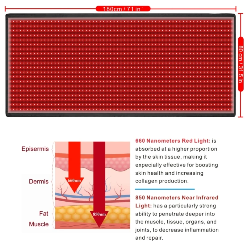 LOVTRAVEL ближний инфракрасный коврик, светодиодный красный свет, терапевтические устройства, большие подушечки для коврика для йоги всего тела, домашнее устройство для релаксации и здоровья
LOVTRAVEL ближний инфракрасный коврик, светодиодный красный свет, терапевтические устройства, большие подушечки для коврика для йоги всего тела, домашнее устройство для релаксации и здоровья