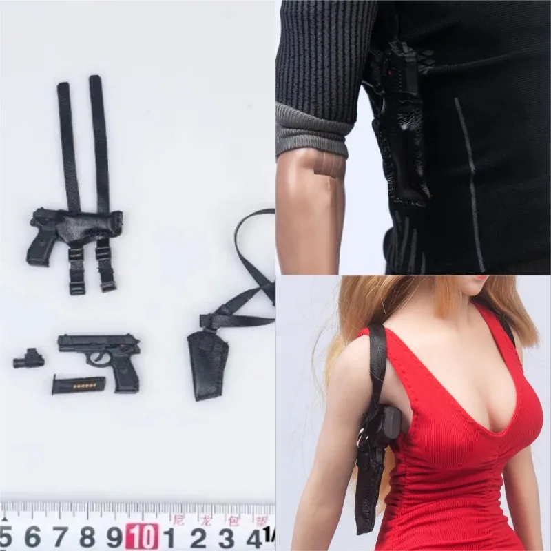 1/6 Scale Male/Female Soldier Leggings Holster Shoulder Gun Holsters Equipment Model for 12in Action Figures Doll
1/6 Scale Male/Female Soldier Leggings Holster Shoulder Gun Holsters Equipment Model for 12in Action Figures Doll