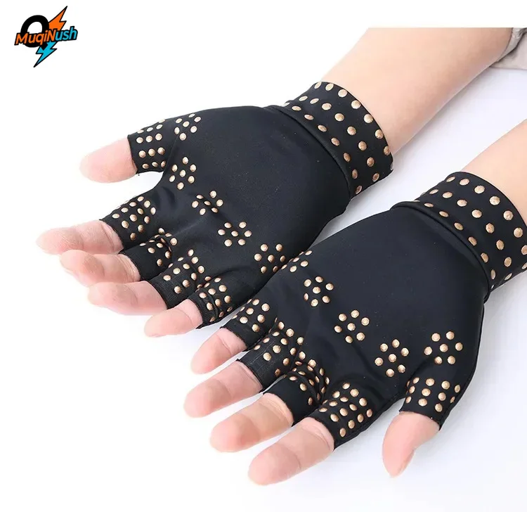 MuqiNush Magnetic Health Compression Therapy Fingerless Gloves Rheumatoid Pain Relief Hand Wrist Brace Corrector Suitable Sports
MuqiNush Magnetic Health Compression Therapy Fingerless Gloves Rheumatoid Pain Relief Hand Wrist Brace Corrector Suitable Sports