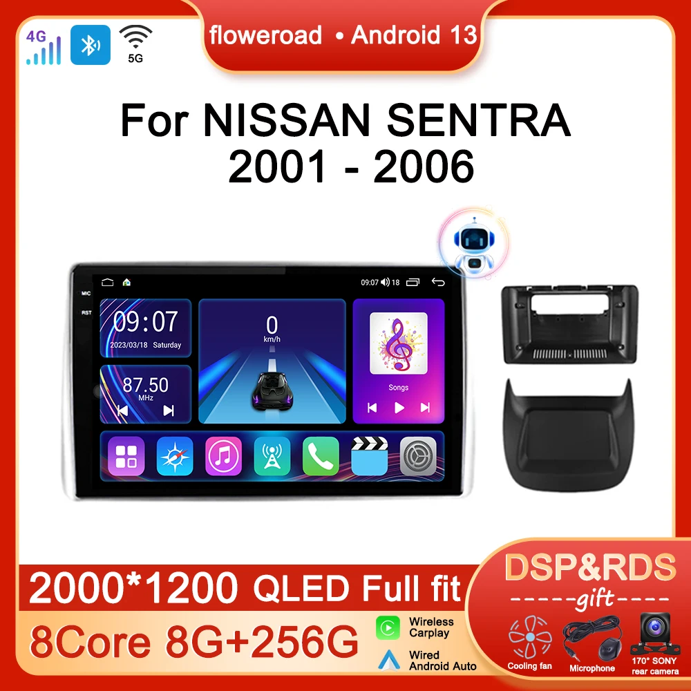10inch QLED Screen Android 13 Car Radio For NISSAN SENTRA 2001-2006 Multimedia Player Navigation GPS Auto Carplay Stereo NO 2DIN
10inch QLED Screen Android 13 Car Radio For NISSAN SENTRA 2001-2006 Multimedia Player Navigation GPS Auto Carplay Stereo NO 2DIN