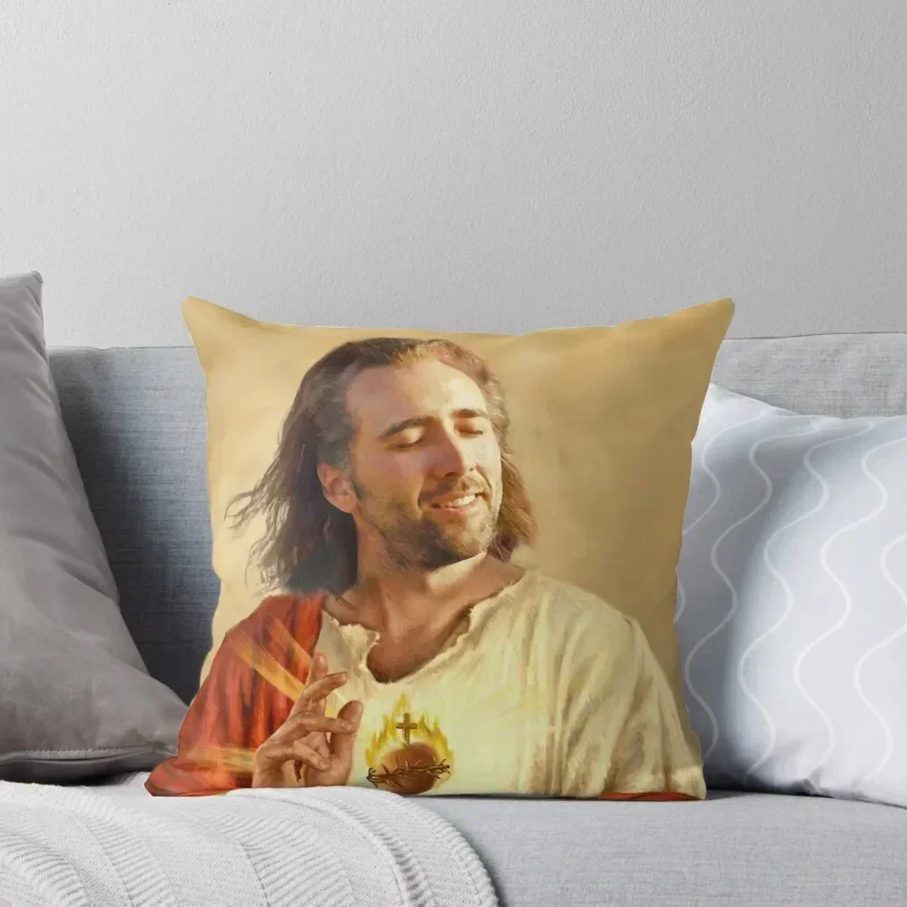 Nicholas Cage blessing Throw Pillow Christmas Pillow pillowcases for sofa cushions Sofa Pillow Cover
Nicholas Cage blessing Throw Pillow Christmas Pillow pillowcases for sofa cushions Sofa Pillow Cover