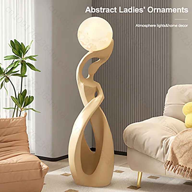 Luxury Home Decor Abstract Art Floor Lamp Modern Sculpture Elegant Mood Light Living Room Interior Decoration statue Ornaments
Luxury Home Decor Abstract Art Floor Lamp Modern Sculpture Elegant Mood Light Living Room Interior Decoration statue Ornaments