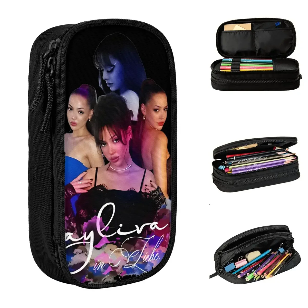 Ayliva In Liebe Music Pencil Case Classic Pop Singer Pen Bags for Student Large Storage School Supplies Zipper Pencilcases
Ayliva In Liebe Music Pencil Case Classic Pop Singer Pen Bags for Student Large Storage School Supplies Zipper Pencilcases