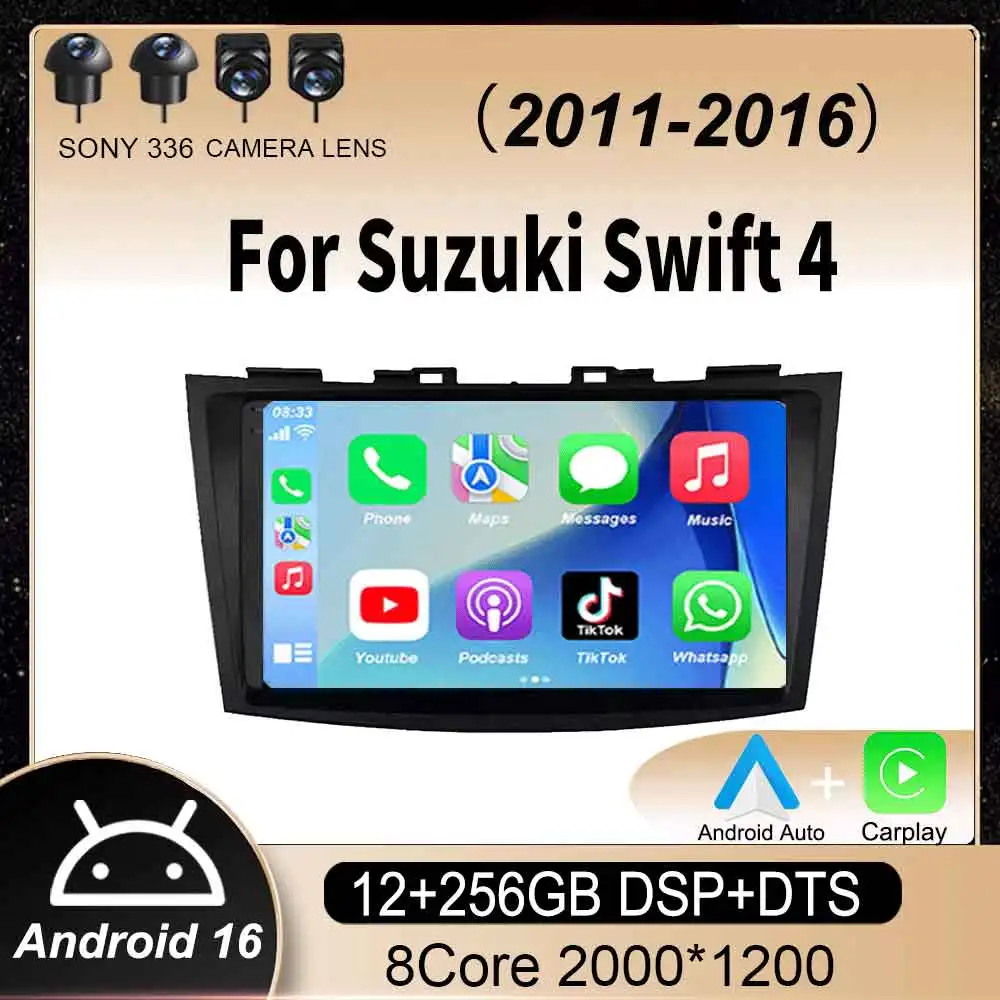 Android 16 Car Radio Stereo For Suzuki Swift 4 2011 2012 2013 2014 -2016 Multimedia Video Player 2 Din Auto Audio G Stereo Audio
Android 16 Car Radio Stereo For Suzuki Swift 4 2011 2012 2013 2014 -2016 Multimedia Video Player 2 Din Auto Audio G Stereo Audio