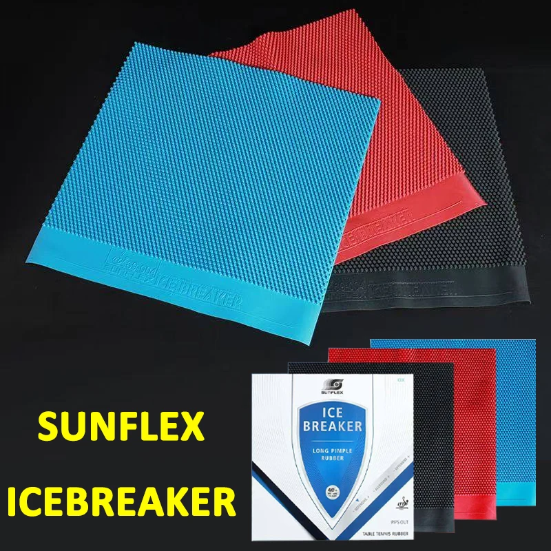 SUNFLEX ICEBREAKER OX Long Pips Table Tennis Rubber 0.5mm/1.0mm Sponge Ping Pong Rubber with Sponge ITTF Approved 69-004
SUNFLEX ICEBREAKER OX Long Pips Table Tennis Rubber 0.5mm/1.0mm Sponge Ping Pong Rubber with Sponge ITTF Approved 69-004