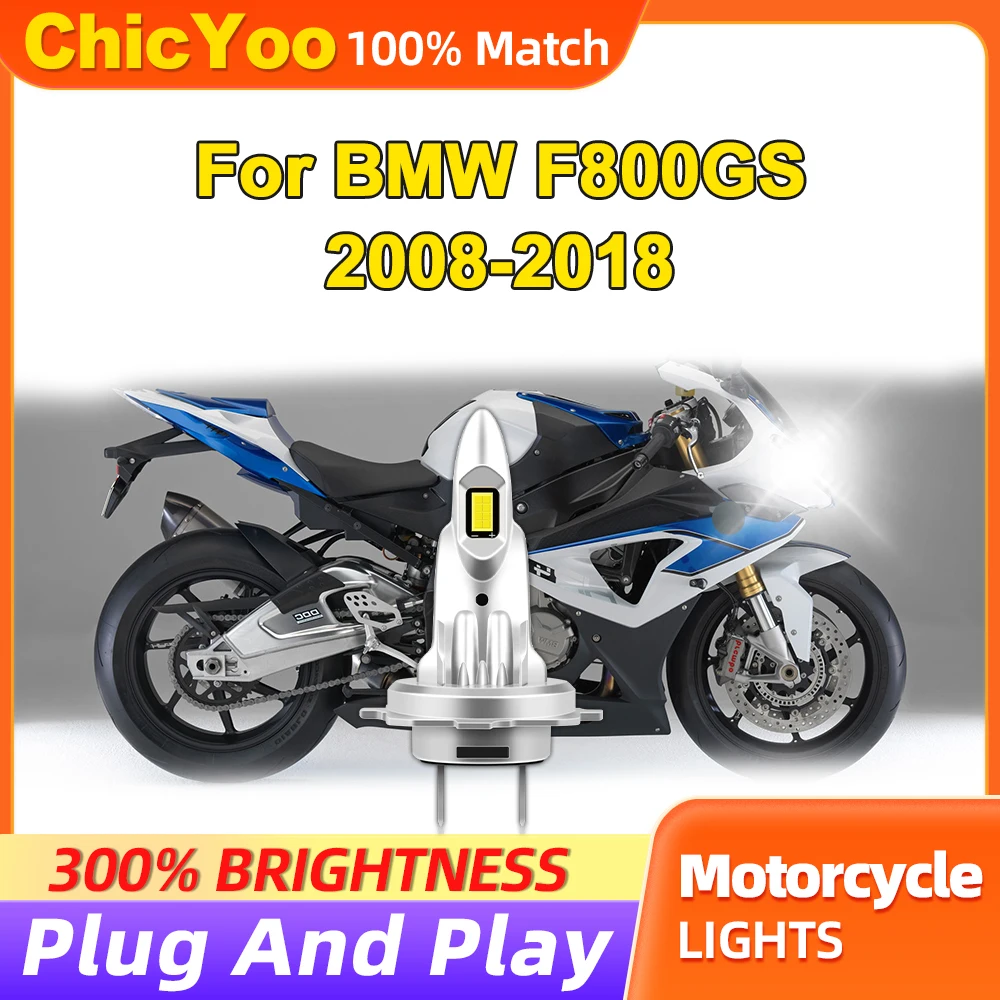 60W H7 LED Headlight Bulb 10000LM Motorcycle Headlamp 6000K White 12V For BMW F800GS 2008-2012 2013 2014 2015 2016 2017 2018
60W H7 LED Headlight Bulb 10000LM Motorcycle Headlamp 6000K White 12V For BMW F800GS 2008-2012 2013 2014 2015 2016 2017 2018