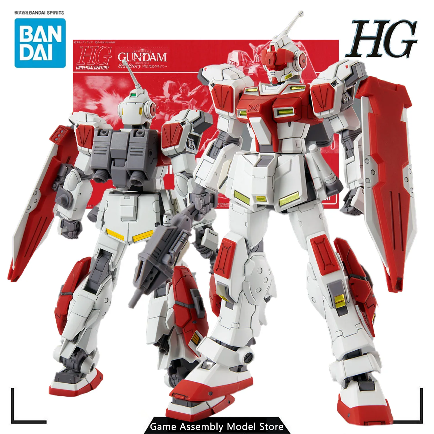 Оригинальная собранная модель Bandai, модель HGUC 1/144 детской модели Красного гонщика, Комплект аниме, экшн-фигурка, подарок для мальчиков, 140 мм
Оригинальная собранная модель Bandai, модель HGUC 1/144 детской модели Красного гонщика, Комплект аниме, экшн-фигурка, подарок для мальчиков, 140 мм