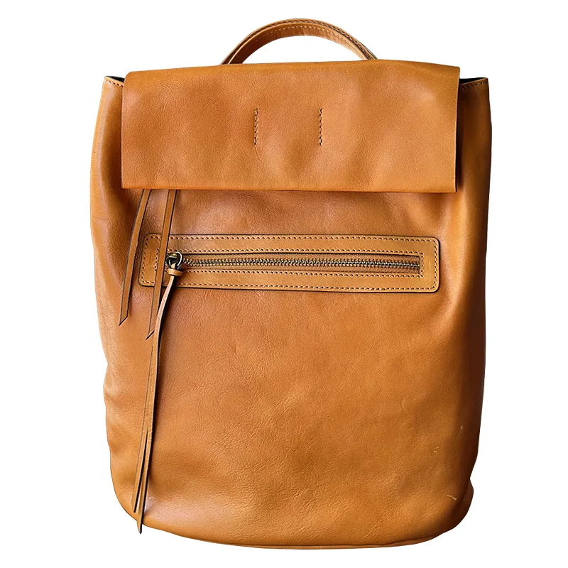 Genuine Leather Backpack for Women, Large Capacity New Original Japanese Retro Art Cowhide College Style Backpack
Genuine Leather Backpack for Women, Large Capacity New Original Japanese Retro Art Cowhide College Style Backpack