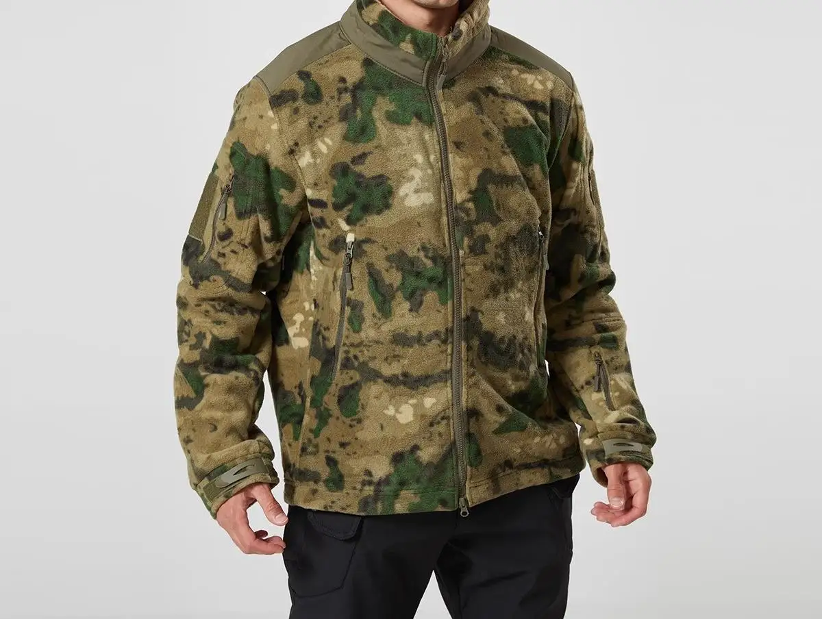 Foreign Trade Export Russian Military Ruins Camouflage Outdoor Sports Warm And Thick Fleece Fleece Fleece Fleece jacket For Men
Foreign Trade Export Russian Military Ruins Camouflage Outdoor Sports Warm And Thick Fleece Fleece Fleece Fleece jacket For Men