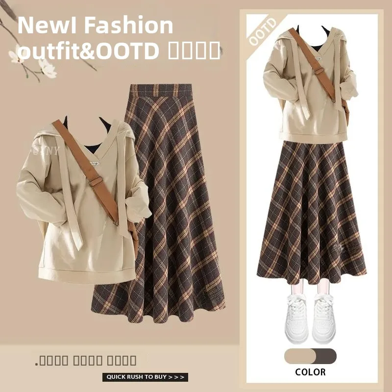 Spring 2026 Early Spring Cool Trendy Women's Hoodie Set Street Style Salt System Lightweight Mature Workwear Pants
Spring 2026 Early Spring Cool Trendy Women's Hoodie Set Street Style Salt System Lightweight Mature Workwear Pants