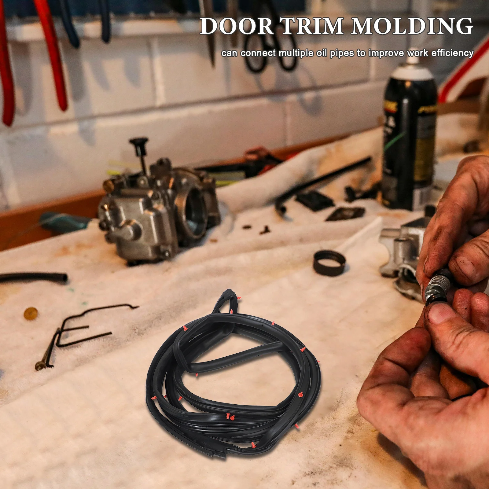 Car Door Edge Guard Rubber Seal Trim Noise Insulation Easy Installation Protective Strip for Various Models Car Door Seal Trim
Car Door Edge Guard Rubber Seal Trim Noise Insulation Easy Installation Protective Strip for Various Models Car Door Seal Trim