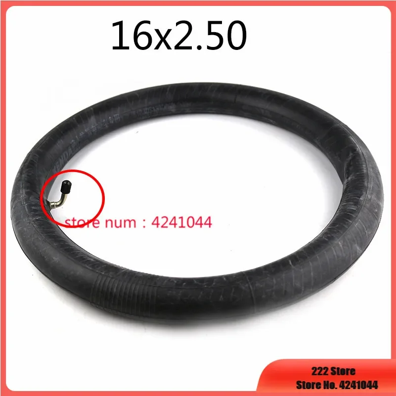 16x2.50 Inner Tube for Electric Bikes Scooter ATV Quad Four Wheeler
16x2.50 Inner Tube for Electric Bikes Scooter ATV Quad Four Wheeler