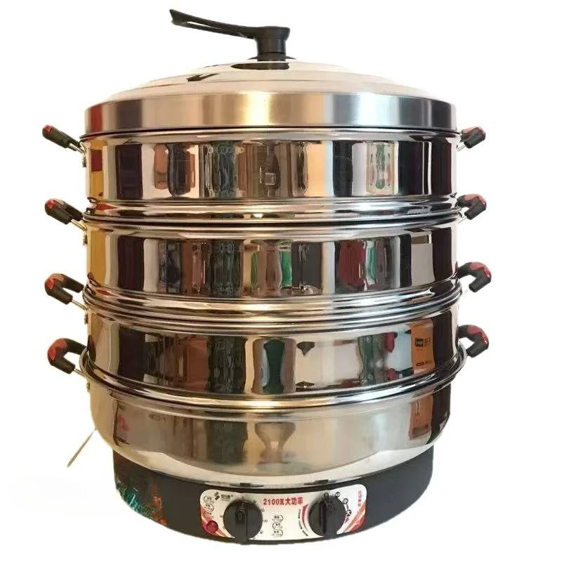 Commercial plug-in insulation stainless steel electric steamed steamed steamed buns hot dishes
Commercial plug-in insulation stainless steel electric steamed steamed steamed buns hot dishes